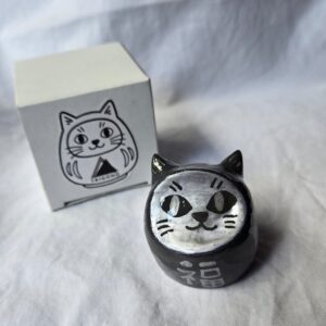 Daruma Cat - Cuarzo Cristal