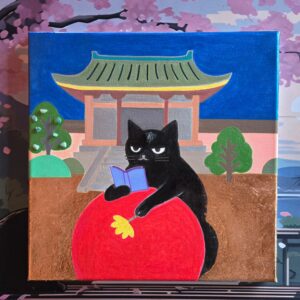 Yuugen’s Temple – Lienzo con cristales