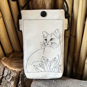 Pouch Neko Quarz - con cristal de regalo