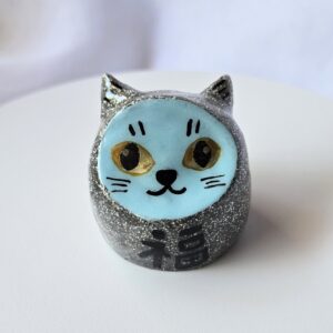 Daruma Cat - Cuarzo Cristal 2
